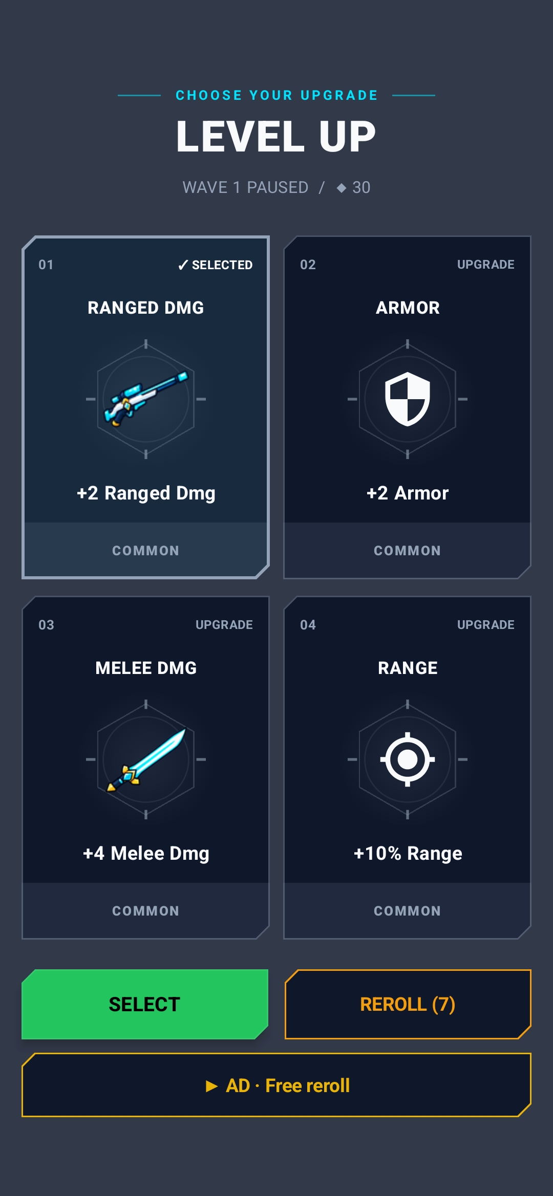Mid-Wave Upgrade Shop